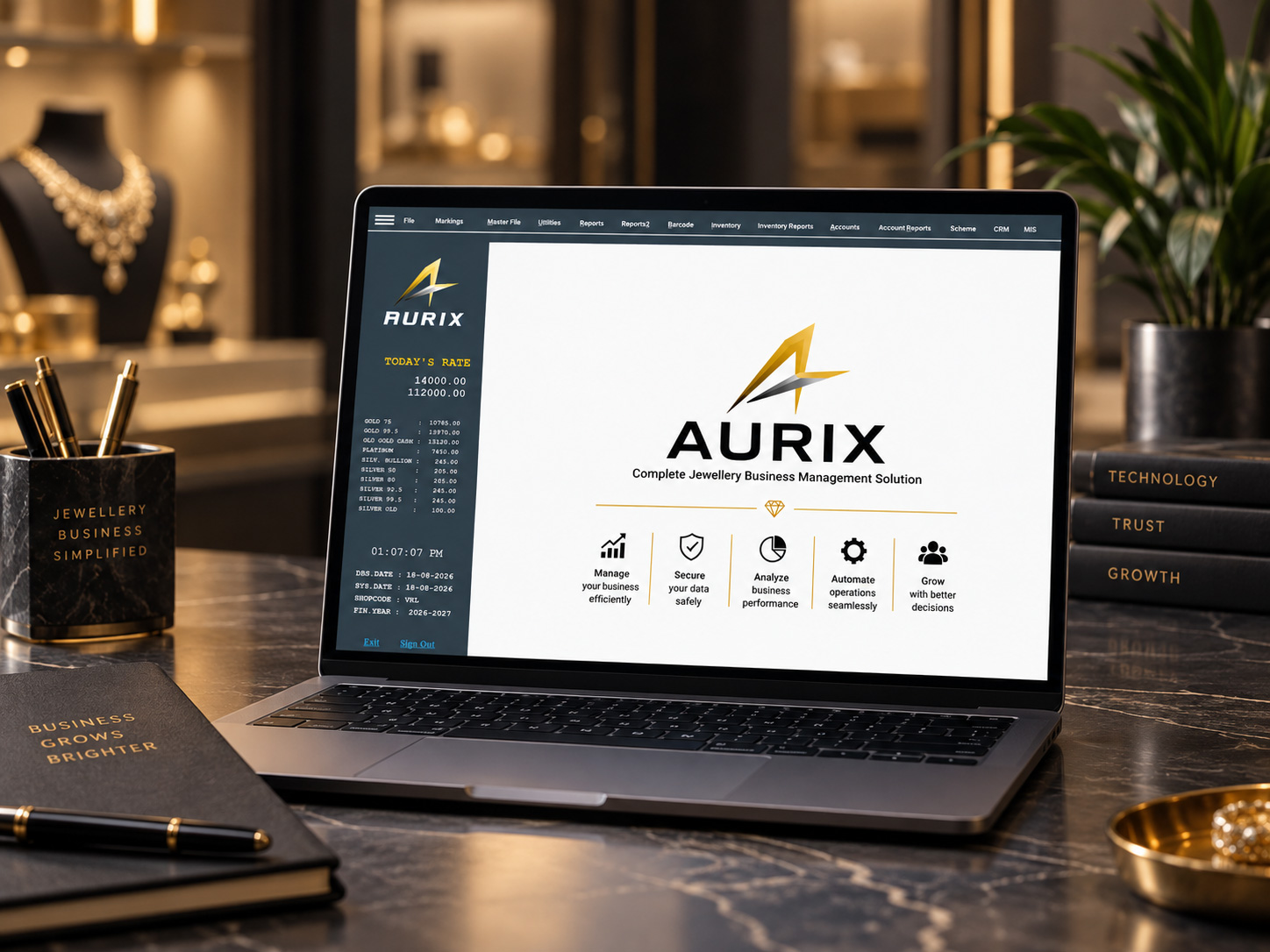 AURIX Jewellery Management Solution